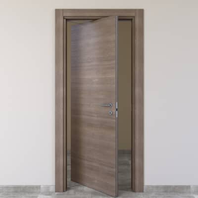 Porta rototraslante Stylish grigio marrone L 70 x H 210 cm ...